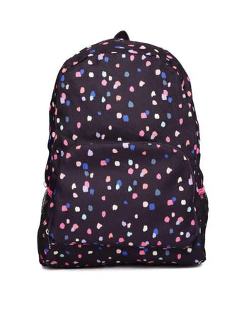 Hiveaxon Navy Printed Backpack
