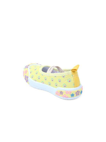 Dunsinky Yellow Printed Shoes