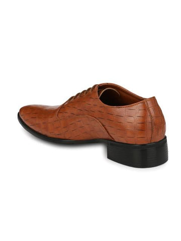 Fastalas Tan Brown Semiformal Shoes