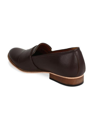 Fastalas Brown Leather Formal Shoes