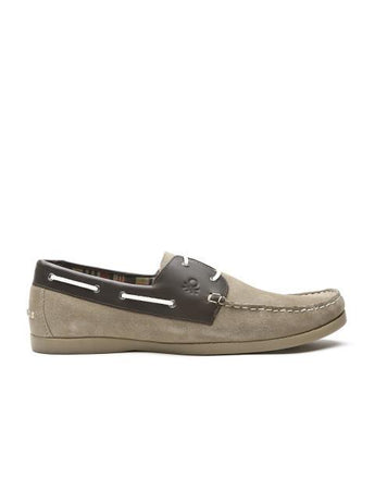 Fastalas Light Brown Suede Boat Shoes