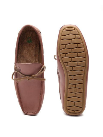 Fastalas Dusty Pink Solid Boat Shoes
