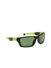 Kingawns Green Rectangle Sunglasses